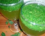 A picture of step 2 of Mint margrita.