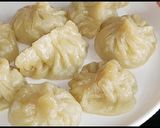 A picture of step 2 of Chicken Momos.