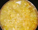 A picture of step 2 of Baigan aloo bharta.