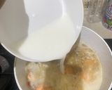Foto langkah ke 4 dari resep 100. Tofu Egg Soup.