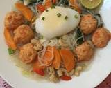 Cara Membuat Bihun Kuah Ebi Bakso Salmon 7