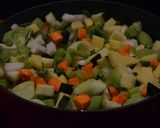 A picture of step 2 of Country Vegetable Soup.