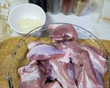 Foto del paso 1 de la receta: Cerdo/chicharrones en la air fryer