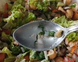 A picture of step 3 of Chickpeas salad / healthy, protein, diet salad.