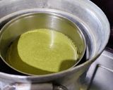 A picture of step 3 of Tiranga Dhokla.