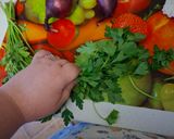 Pas rețetă Salată ciobănească cu brânză de burduf 1 fotografie