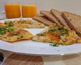 A picture of step 7 of Healthy Omlette Platter.