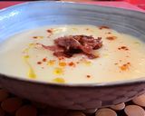 Foto del paso 5 de la receta: Vichyssoise con crujiente de jamón