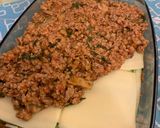 A picture of step 5 of Turkey & Courgette Lasagna (Keto/Low Carb).
