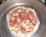 Foto del paso 7 de la receta: Tarta jamón, queso, berenjenas y tomate