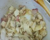 Foto del paso 4 de la receta: Tallarines integrales con crema de pollo y hongos