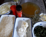 Foto del paso 1 de la receta: Arroz cremoso con acelga
