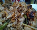 Foto langkah ke 10 dari resep Ayam_Jamur Bumbu Sate.