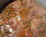 A picture of step 6 of Stewed Ham.