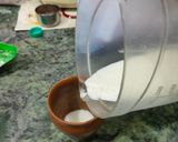 A picture of step 2 of Mithi lassi barfi wali.