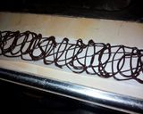 A picture of step 6 of Chocolate cage#authors marathon#local ingredients.