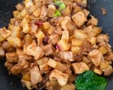 Foto langkah ke 3 dari resep Tumis Tempe Kentang Rebon.