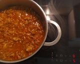 Foto del paso 9 de la receta: Berenjenas rellenas de verdura, champiñones y carne picada bajas en calorías - Receta propia