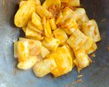 নিরামিষ মুলা ভুনা রেসিপির ধাপ 3 ছবি