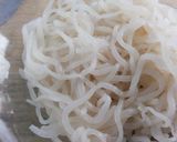 Foto langkah ke 1 dari resep Resep Shirataki Noodles (Mie Rendah Kalori).