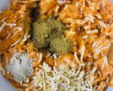 Foto del paso 3 de la receta: MASA DE ZANAHORIA PARA WRAPS O TORTILLITAS INDIVIDUALES 🌯🌯🥕🥚🧀🌯🌯