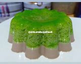 Foto langkah ke 8 dari resep 022. Pudding Lumut Lapis Cokelat 💕😍.