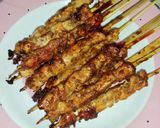 Foto langkah ke 5 dari resep Sate Ayam Bumbu Kacang Khas Madura.