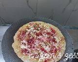 A picture of step 1 of Sumac and Cheese Rotis.