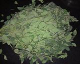 A picture of step 1 of Moringa leaves tikki.