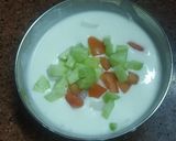 A picture of step 25 of Gobhi mint kofta with shahi malai and makhani gravy.
