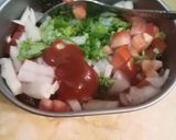 A picture of step 17 of Sweet and Sour Eggplant and Paneer.