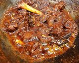 A picture of step 8 of Laal Maas (Mutton / Chevon).