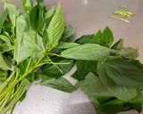 A picture of step 1 of Japanese Moroheiya Salad.