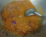 A picture of step 3 of Mushroom masala.