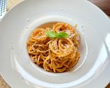 Foto del paso 6 de la receta: Espaguetis con berenjena y tomate asado