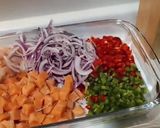 Foto del paso 1 de la receta: Ceviche salmón y camarones