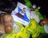 A picture of step 1 of Nigerian Independence Cake.