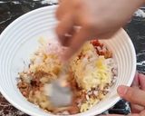 A picture of step 2 of Onion Bonday.