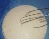 A picture of step 4 of Ugali cake.