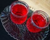A picture of step 3 of Jam e Shirin drink.