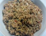 A picture of step 2 of Mutton mince onion.