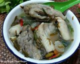 รูปขั้นตอนการทำที่ 6 ของ ต้มปลาช่อนใบมะขามอ่อน /อาหารอีสาน