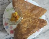 A picture of step 4 of Haleem Parathe.