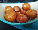 A picture of step 9 of Gulab jamun.