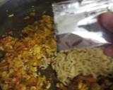 Veg noodles paratha recipe step 2 photo