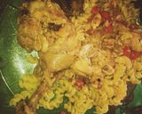 Foto del paso 11 de la receta: Pollo y fideos salteados con caldo de sopa
