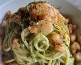 Foto del paso 1 de la receta: Spaghetti con crema di friggitelli e gamberi