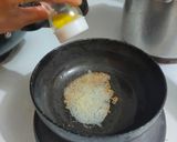 A picture of step 1 of Spring onion potato stir-fry.