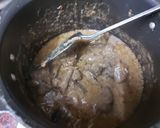 A picture of step 1 of Mutton saunfia polaw with dip.