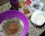 Foto del paso 1 de la receta: Galletas de avena y algarroba 😃